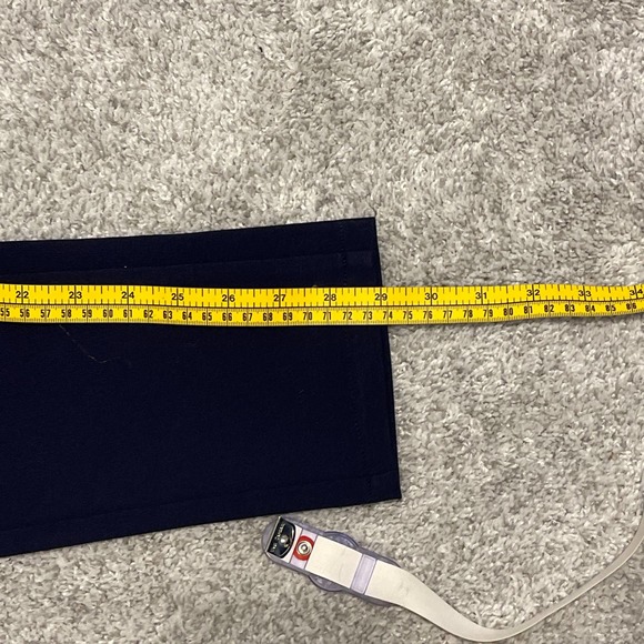 Merona Navy Blue Side Zip Stretch Dress Pants Size 12 Pre-owned - Picture 8 of 8